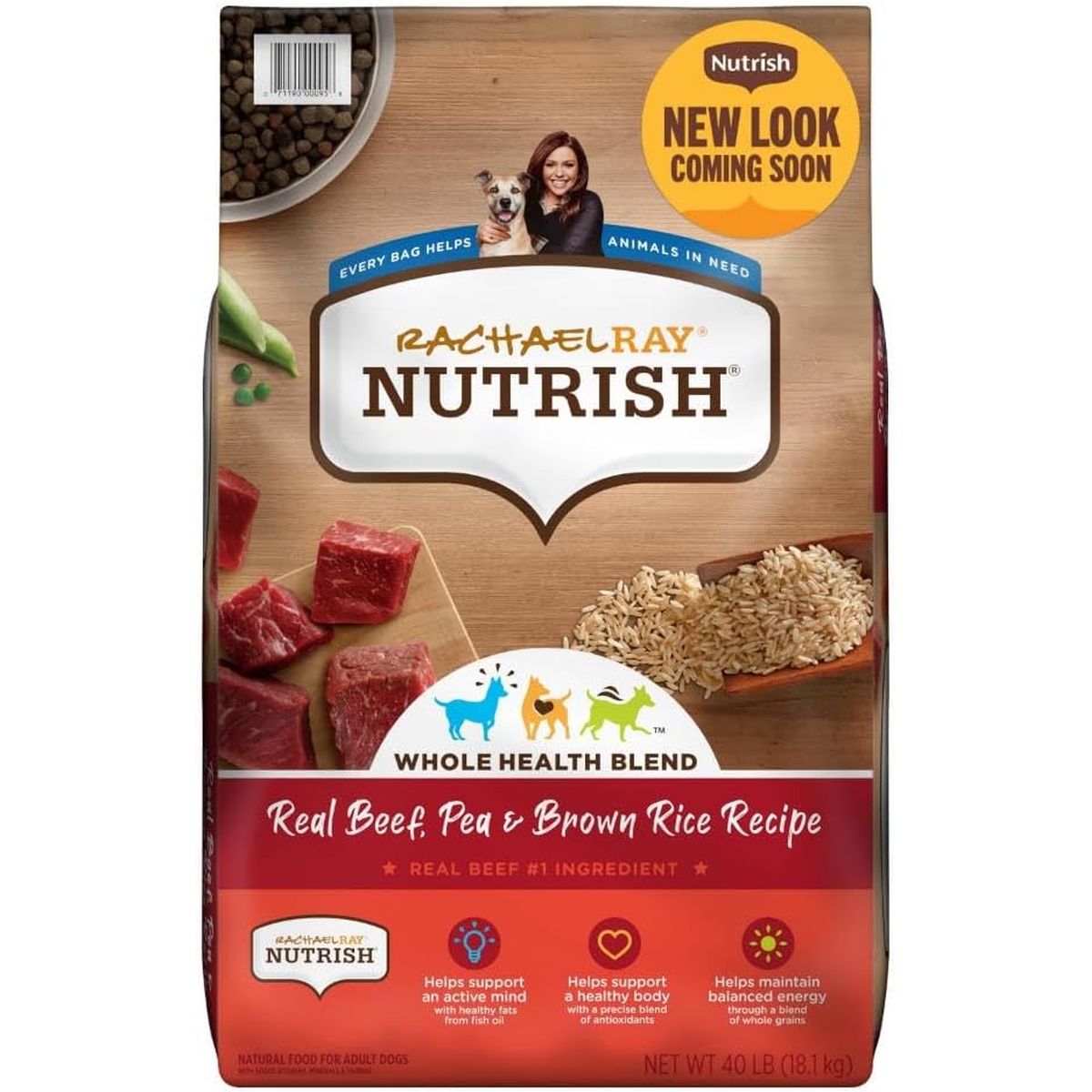 Rachael Ray Premium Dry Dog Food (Beef, Pea, & Brown)